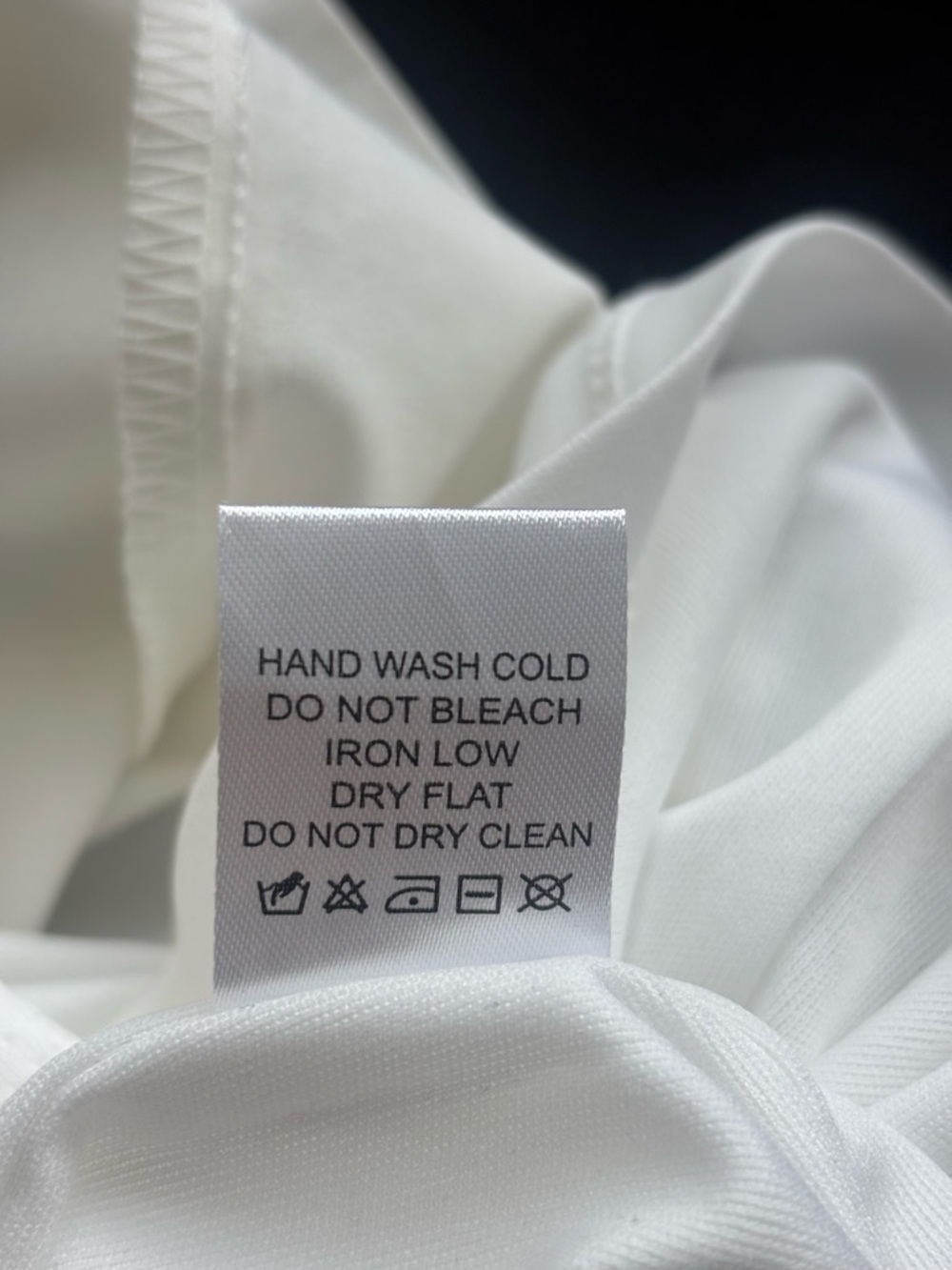 NWT Blashe White Strapless Mini-Dress w/Scallop Trim, Size Medium - Picture 12 of 13